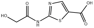 5-Thiazolecarboxylicacid,2-[(hydroxyacetyl)amino]-(9CI) Structure