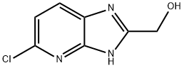 (5-Chloro-1H-imidazo[4,5-b]pyridin-2-yl)methanol 구조식 이미지