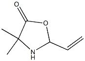 5-옥사졸리디논,2-에테닐-4,4-디메틸-(9CI) 구조식 이미지
