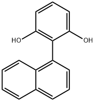 1,3-Benzenediol,2-(1-naphthalenyl)-(9CI) Structure