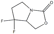 1H,3H-Pyrrolo[1,2-c]oxazol-3-one,7,7-difluorotetrahydro-(9CI) Structure