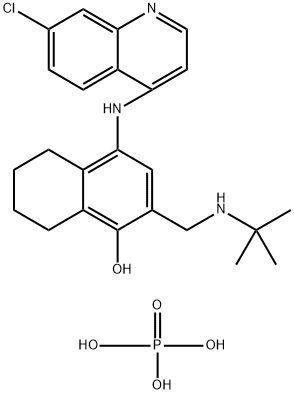 NAPHTHOQUINE PHOSPHATE Structure