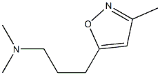 5-Isoxazolepropanamine,N,N,3-trimethyl-(9CI) Structure