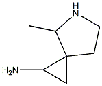 5-Azaspiro[2.4]heptan-1-amine,4-methyl-(9CI) 구조식 이미지
