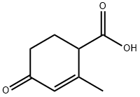 2-Cyclohexene-1-carboxylicacid,2-methyl-4-oxo-(9CI) 구조식 이미지