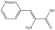 3-Pyridineacrylicacid,alpha-amino-(8CI) Structure