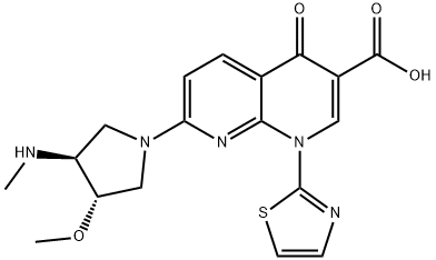 Voreloxin 구조식 이미지