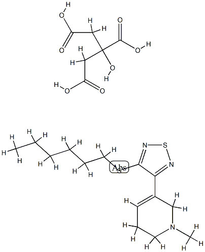 Tazomeline citrate Structure