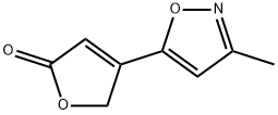 2(5H)-Furanone,4-(3-methyl-5-isoxazolyl)-(9CI) Structure