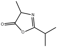 5(4H)-Oxazolone,4-methyl-2-(1-methylethyl)-(9CI) Structure