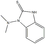 2H-Benzimidazole-2-thione,1-(dimethylamino)-1,3-dihydro-(9CI) 구조식 이미지