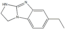 1H-Imidazo[1,2-a]benzimidazole,6-ethyl-2,3-dihydro-(9CI) 구조식 이미지