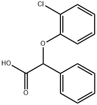 2-(2-chlorophenoxy)-2-phenylacetic acid Structure