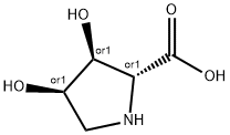 D-프롤린,3,4-디하이드록시-,(3S,4R)-rel-(9CI) 구조식 이미지