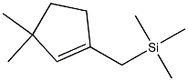 (3,3-DIMETHYLCYCLOPENT-1-ENYLMETHYL)TRIMETHYLSILANE, 97 Structure