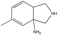 3aH-Isoindol-3a-amine,1,2,3,7a-tetrahydro-5-methyl-(9CI) 구조식 이미지