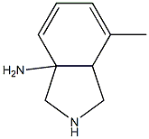 3aH-Isoindol-3a-amine,1,2,3,7a-tetrahydro-7-methyl-(9CI) Structure