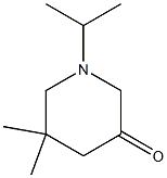 3-Piperidinone,5,5-dimethyl-1-(1-methylethyl)-(9CI) Structure