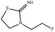 2-Thiazolidinimine,3-(2-fluoroethyl)-(9CI) Structure