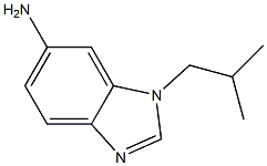 1H-Benzimidazol-6-amine,1-(2-methylpropyl)-(9CI) Structure