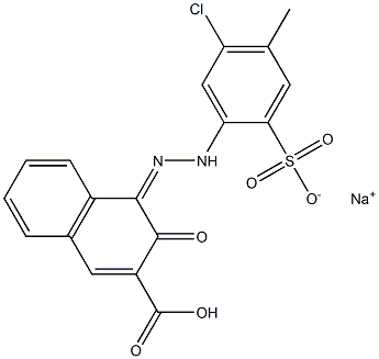 CIPIGMENTRED48,MONOSODIUMSALT Structure