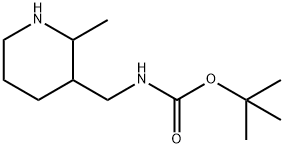 Tert-Butyl N-[(2-Methylpiperidin-3-Yl)Methyl]Carbamate(WX601407) Structure