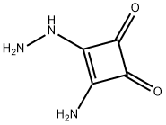 3-Cyclobutene-1,2-dione,3-amino-4-hydrazino-(9CI) Structure