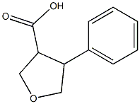 4-Phenyloxolane-3-carboxylic acid Structure