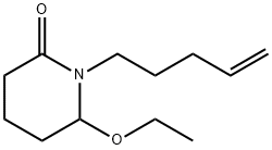 2-Piperidinone,6-ethoxy-1-(4-pentenyl)-(9CI) 구조식 이미지