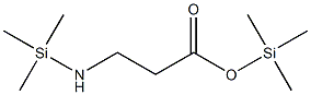 N-Trimethylsilyl-β-alanine trimethylsilyl ester Structure