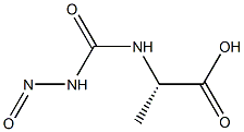 L-Alanine,N-[(nitrosoamino)carbonyl]-(9CI) Structure