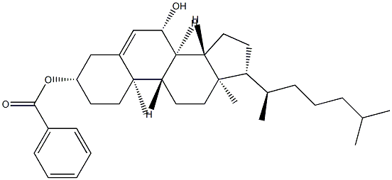 3β-(Benzoyloxy)cholest-5-en-7β-ol Structure