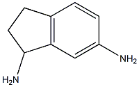 1H-Indene-1,6-diamine,2,3-dihydro-(9CI) Structure