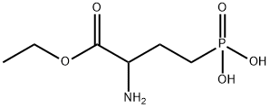 3-(ethoxycarbonyl)-3-aminopropylphosphonic acid Structure