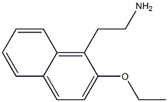 1-나프탈렌에탄아민,2-에톡시-(9CI) 구조식 이미지
