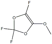 1,3-디옥솔,2,2,4-트리플루오로-5-메톡시-(9CI) 구조식 이미지