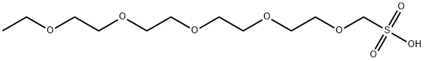 m-PEG5-sulfonic acid Structure