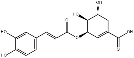 3-O-Caffeoylshikimic acid Structure