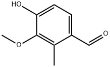 4-Hydroxy-3-Methoxy-2-Methylbenzaldehyde Structure