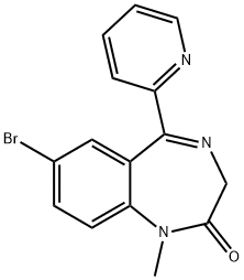 N-Methyl bromoazepam Structure