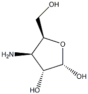 알파-D-실로푸라노스,3-아미노-3-데옥시-(9CI) 구조식 이미지