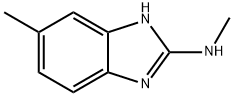 1H-벤즈이미다졸-2-아민,N,5-디메틸-(9CI) 구조식 이미지