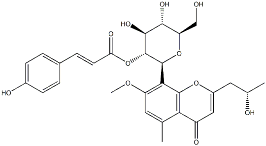 Isoaloeresin D 구조식 이미지