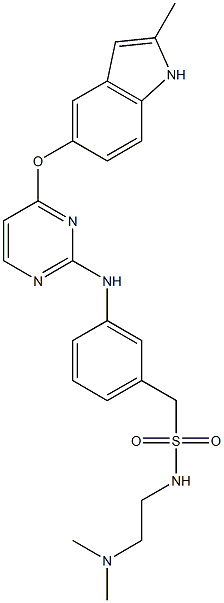 Sulfatinib 구조식 이미지