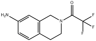 7-aMino-1,2,3,4-2-trifluoroacetyltetrahydroisoquinoline 구조식 이미지