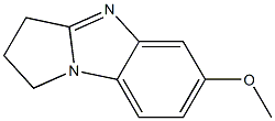 1H-Pyrrolo[1,2-a]benzimidazole,2,3-dihydro-6-methoxy-(9CI) 구조식 이미지