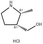 Cis-(2-Methylpyrrolidin-3-Yl)Methanol Hydrochloride(WX601201) Structure