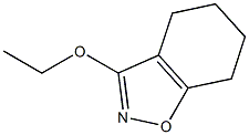 1,2-벤즈이속사졸,3-에톡시-4,5,6,7-테트라히드로-(9CI) 구조식 이미지