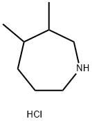 3,4-Dimethylazepane Hydrochloride(WX601486) 구조식 이미지