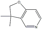 푸로[3,2-c]피리딘,2,3-디히드로-3,3-디메틸-(9CI) 구조식 이미지